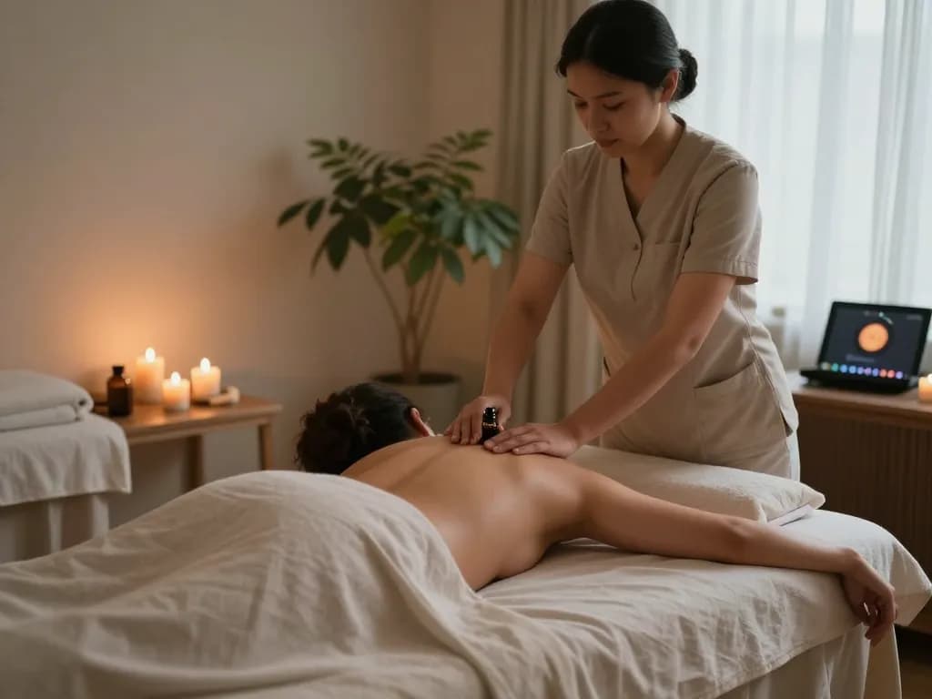 편안한 분위기의 마사지 치료 스튜디오에서 논현동마사지 경험하기.