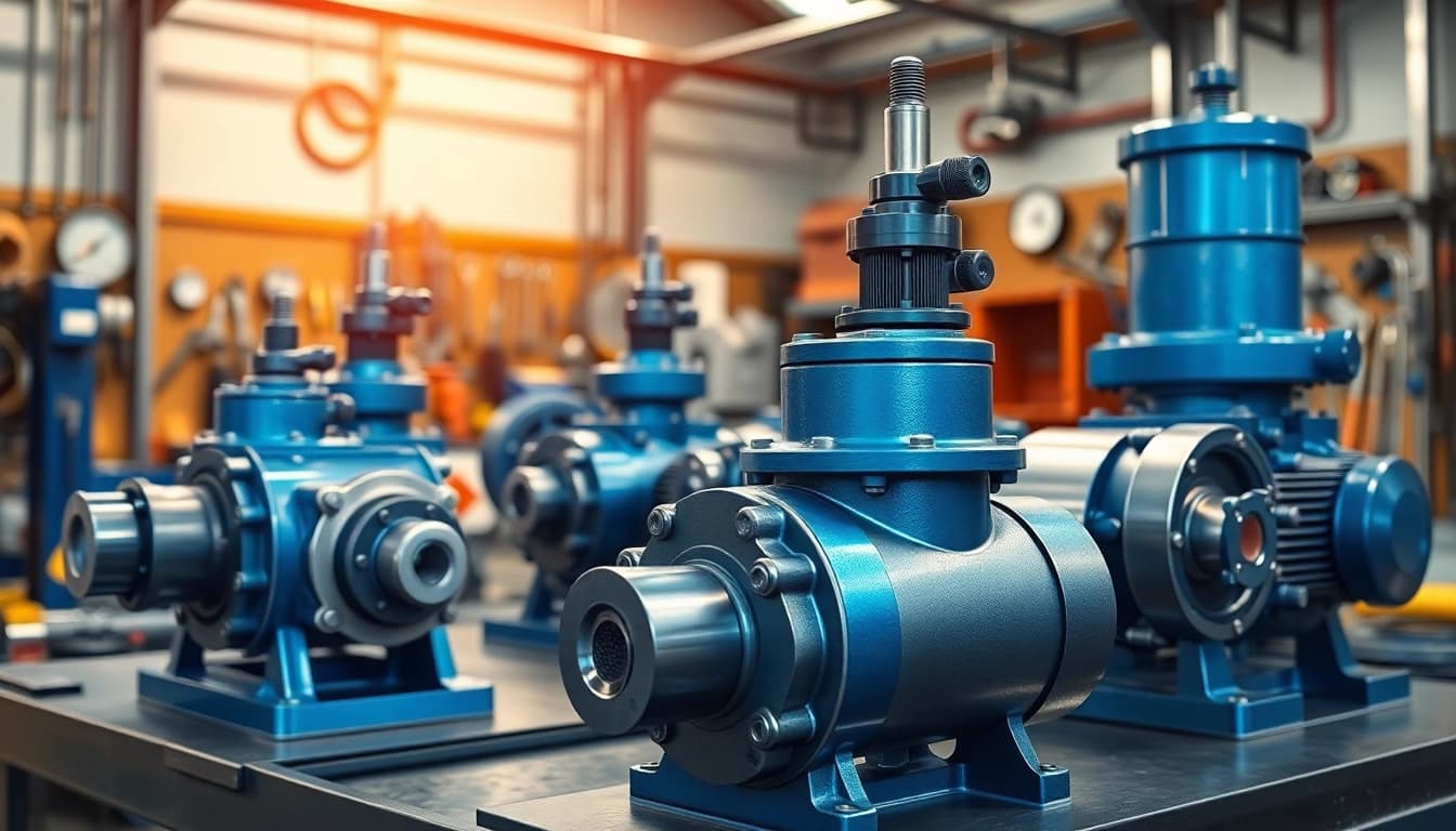 Visual representation of fluid power systems highlighting industrial machinery components effectively.