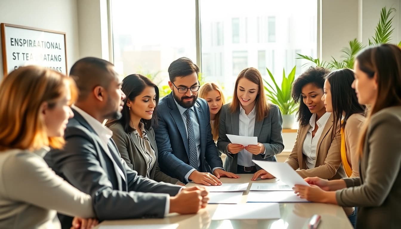 Explore new hire jobs in a collaborative office environment, capturing professional engagement.