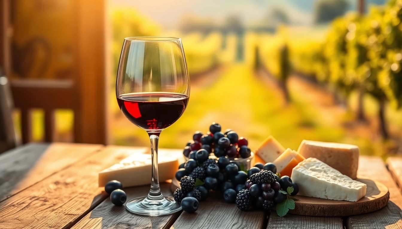 Enrich your palate with the luxurious petite sirah wine in an elegant setting.