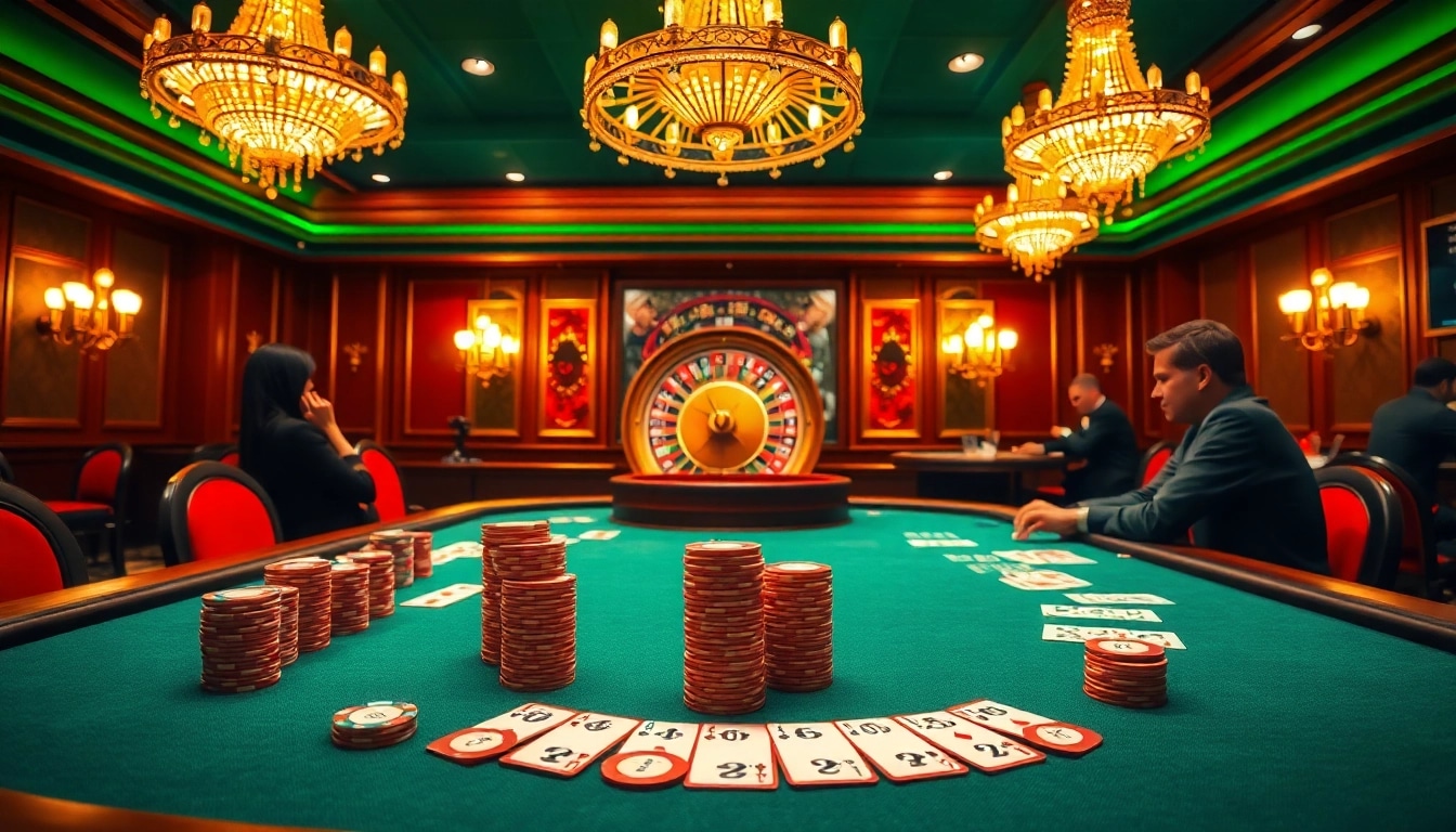 Experience thrilling poker action at https://siu88.best/ with vibrant casino visuals.