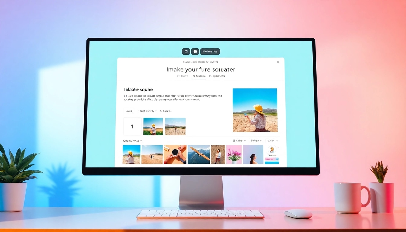 Make image square using an intuitive online tool for enhanced creativity and social media appeal.