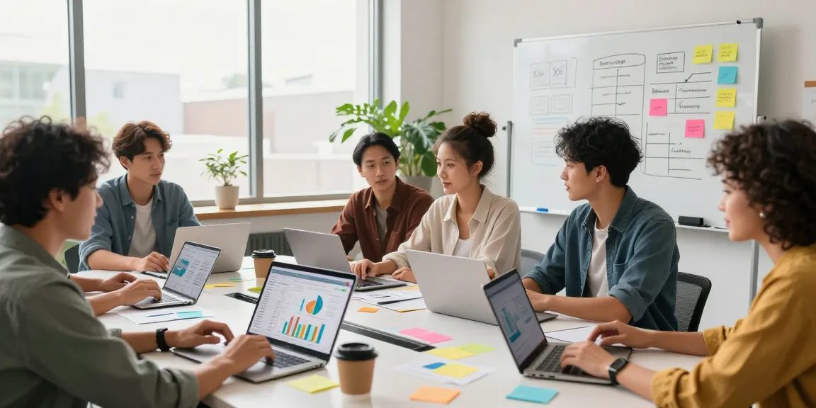 Purchase Instagram views in a collaborative digital marketing workspace with social media strategists analyzing engagement metrics.