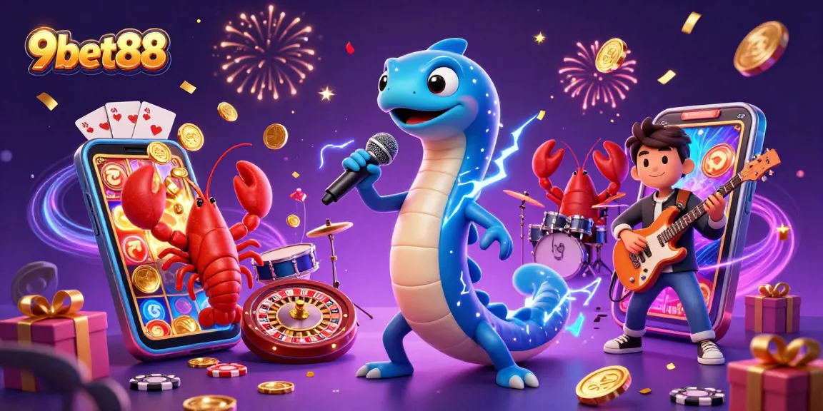 Engage with 9bet88 through exciting underwater casino adventures featuring dynamic characters and games.