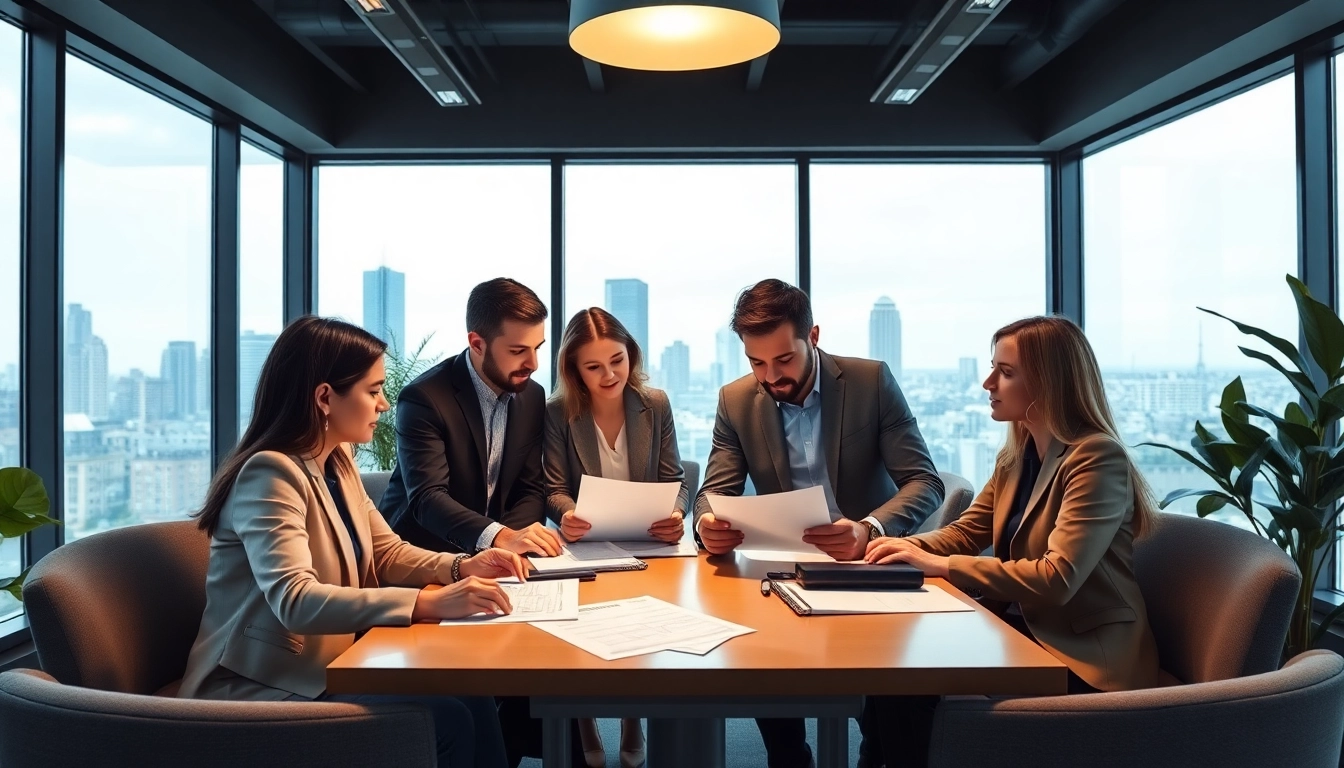 Tax Consultants in Kenya collaborating in a modern office environment, showcasing professionalism and trust.