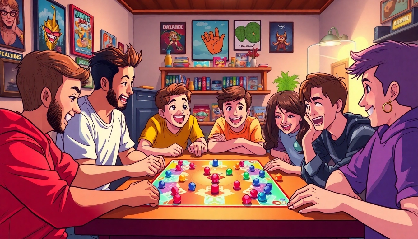 Dive into the fun of daman games around a lively game table with friends enjoying their playtime.