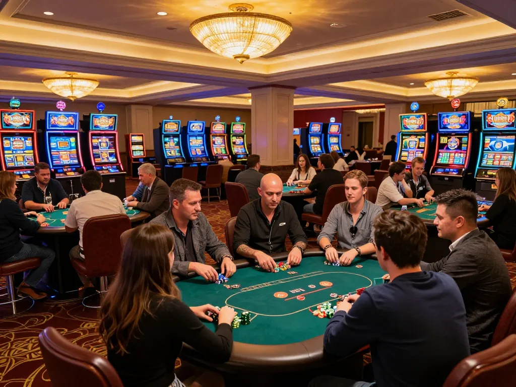 Engaged players at a casino table celebrating a win, showcasing giường bệnh nhân as essential gambling gear