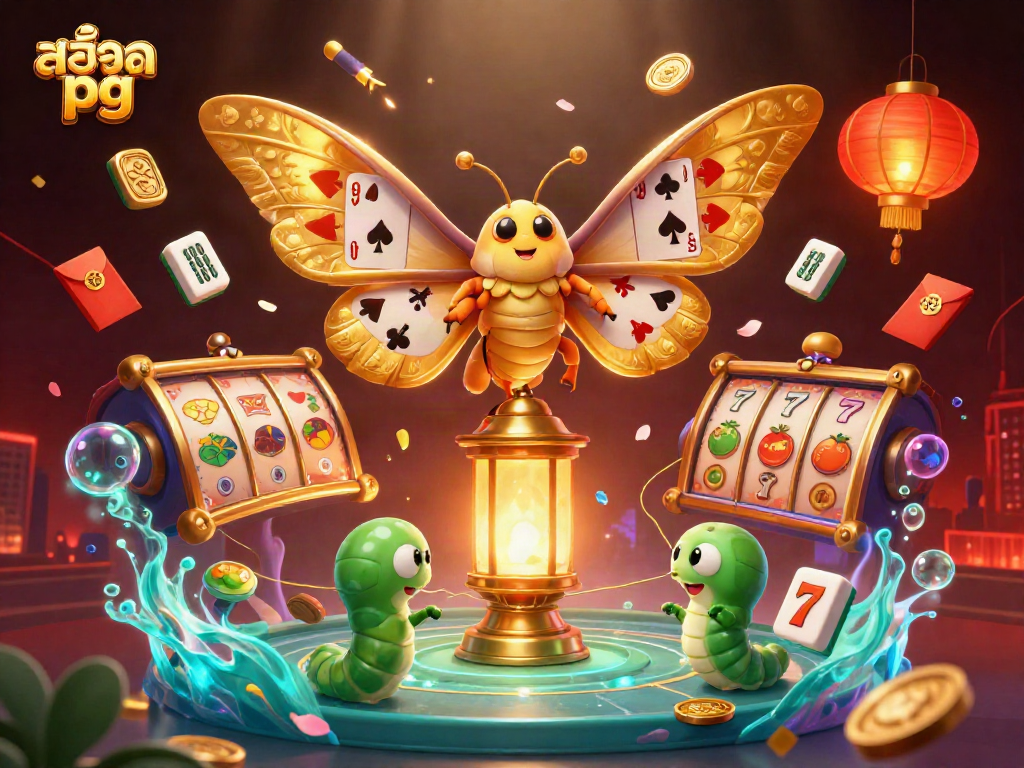 Engage with thrilling สล็อต pg action featuring vibrant characters and dynamic casino elements.