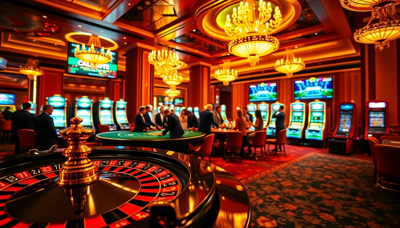 Tk88 MVP players enjoying vibrant poker and roulette excitement in a luxurious casino setting.