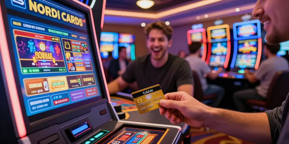 New credit card casinos providing an exciting gaming experience with players actively using credit cards.