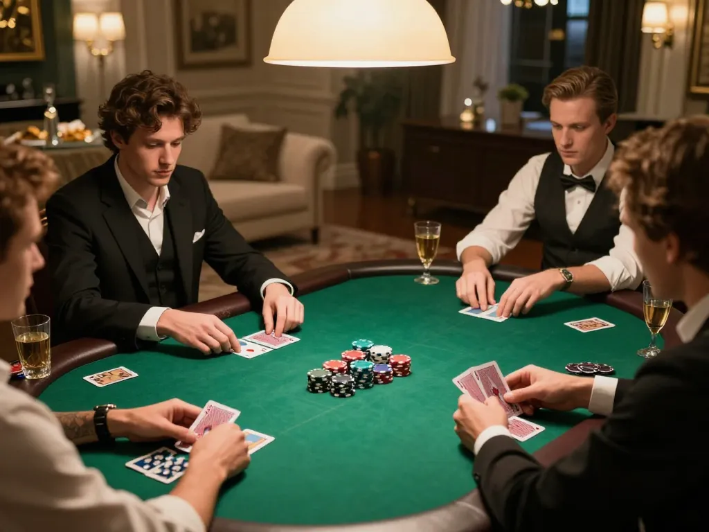 sc88 players enjoying a lively poker night with engaging gameplay and vibrant atmosphere