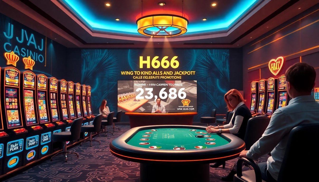 HH666 online casino interface showcasing vibrant gameplay and live dealer excitement.