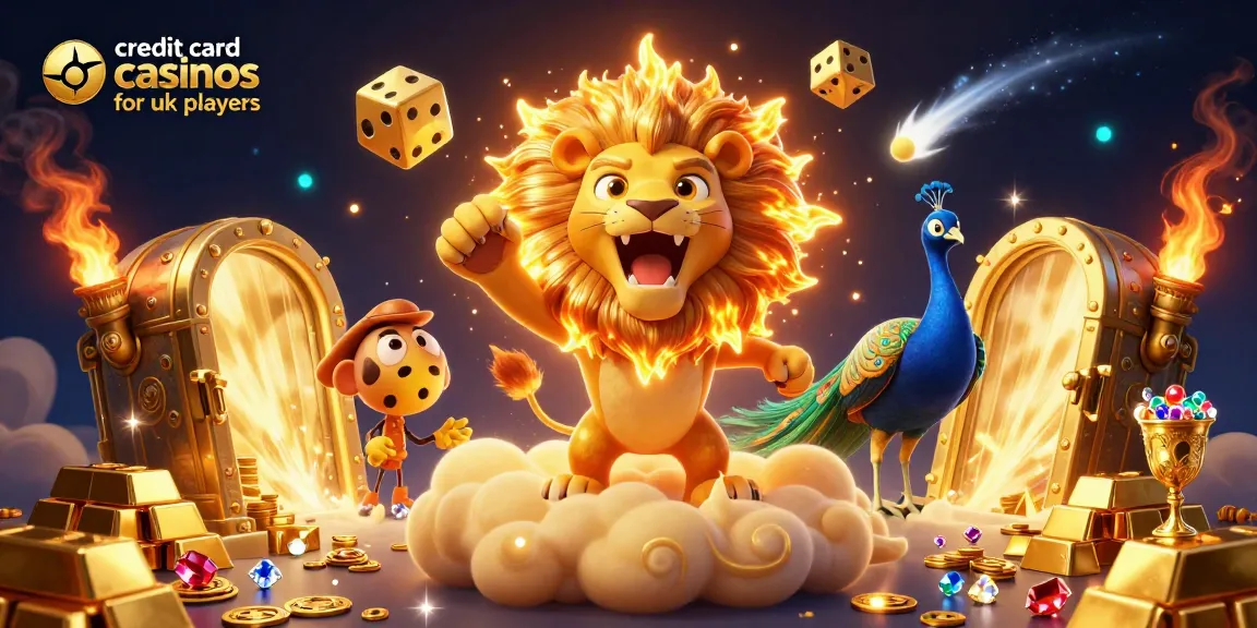 Experience thrilling gameplay at credit card casinos for UK players with vibrant 3D visuals and dazzling rewards.