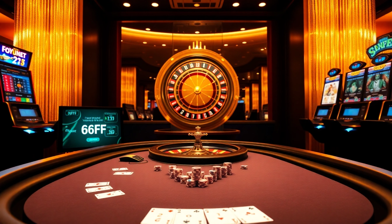 Experience the thrill of casino gaming at 6FF with dynamic tables and betting excitement.