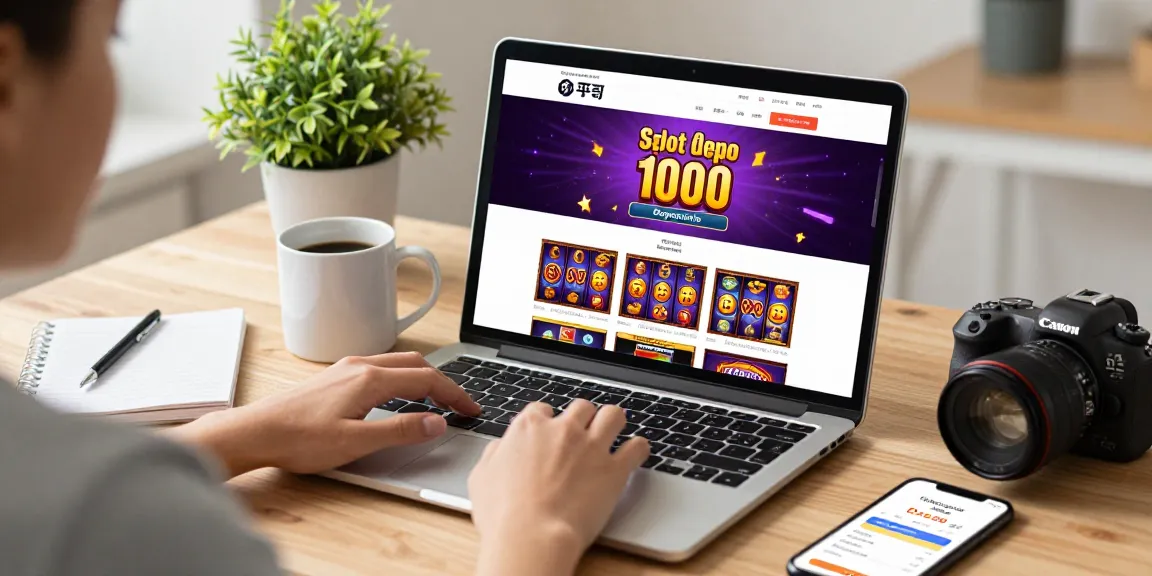 Engaging online shopping experience with slot depo 1000 promotions and games.