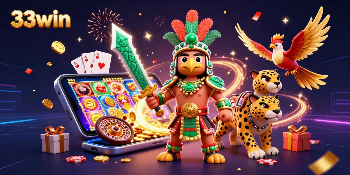 Experience the thrill of the 33win casino with dynamic games and vibrant characters.