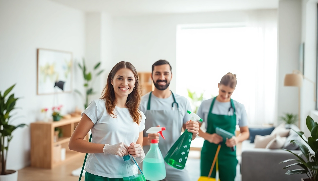 Enhance your space with expert cleaning services calgary showcasing professional cleaners in action.