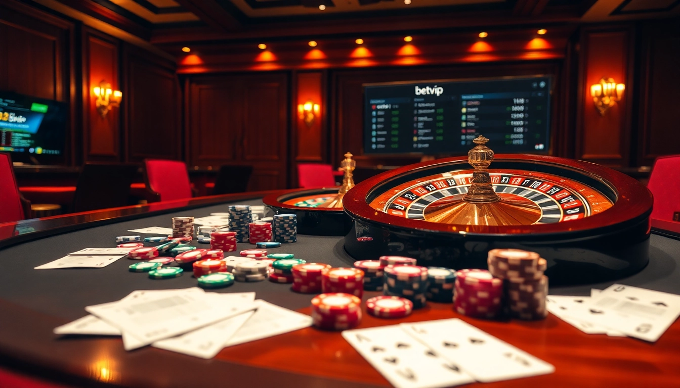 Trải nghiệm cảm giác hứng khởi của BetVIP với những yếu tố casino sống động và cược có quy mô lớn.