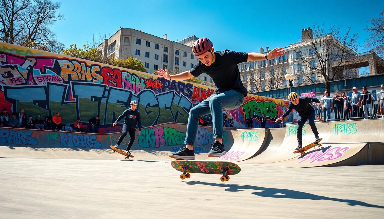 Apprenez des compétences de skate dans une classe de skate à Paris avec des professionnels.