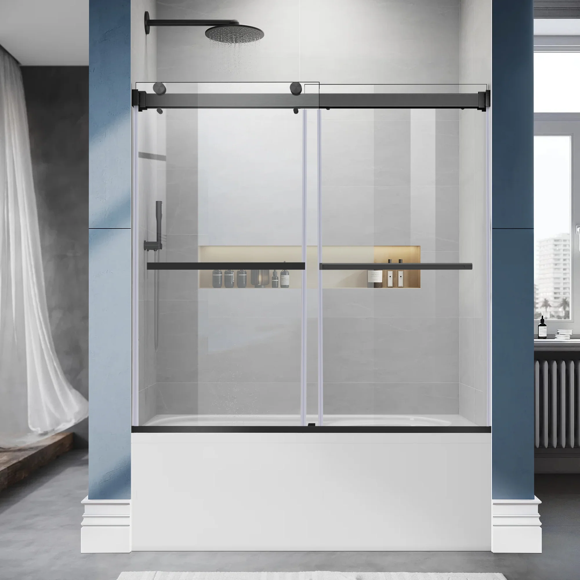 Best Tub Shower Doors With Smooth Glide Tracks