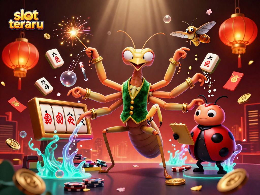 Experience thrilling action at slot terbaru with vibrant characters and dazzling casino elements.