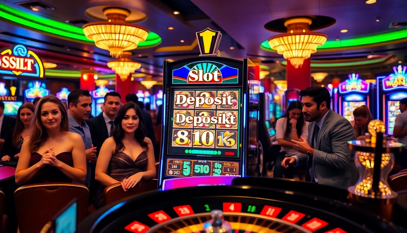 Menangkan besar dengan slot deposit 1k di kasino yang hidup ini, menampilkan pengalaman bermain game yang mendebarkan.