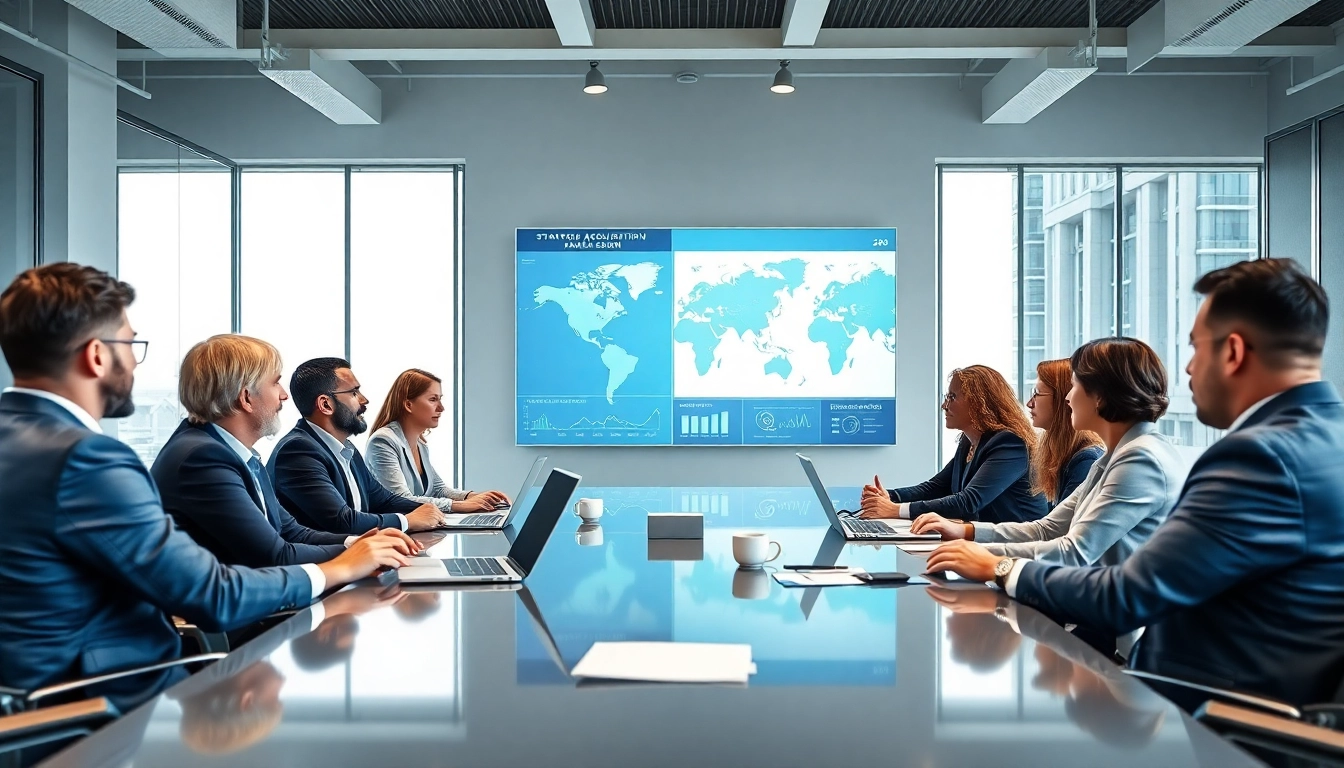 Executives engaged in Acquisition Planning during a productive business meeting.