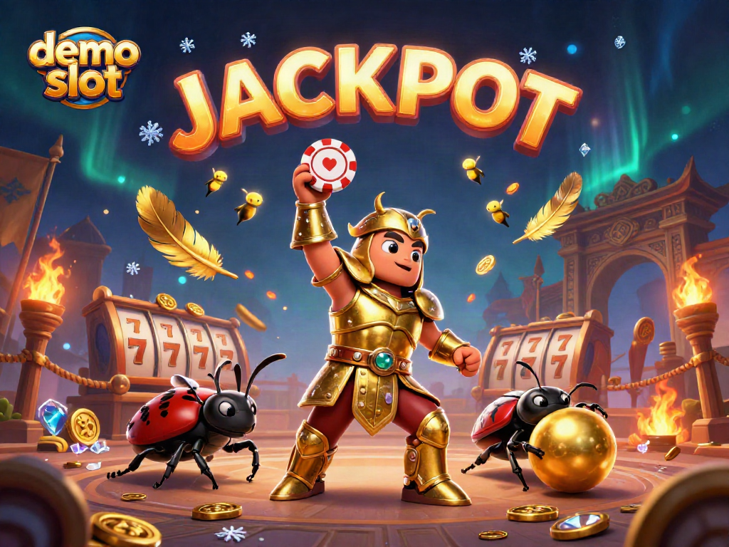 Experience winning moments with a demo slot featuring vibrant characters and jackpot excitement.