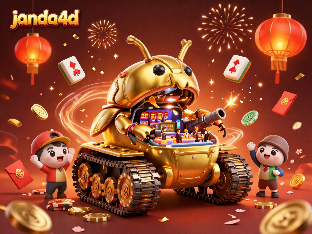 Rasakan keseruan bermain di janda4d dengan tank kasino emas yang menarik dan banyak elemen judi.
