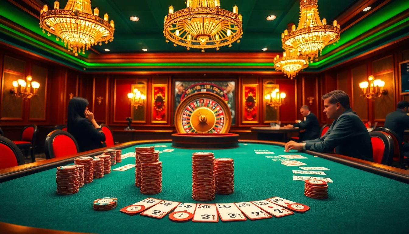Experience thrilling poker action at https://siu88.best/ with vibrant casino visuals.