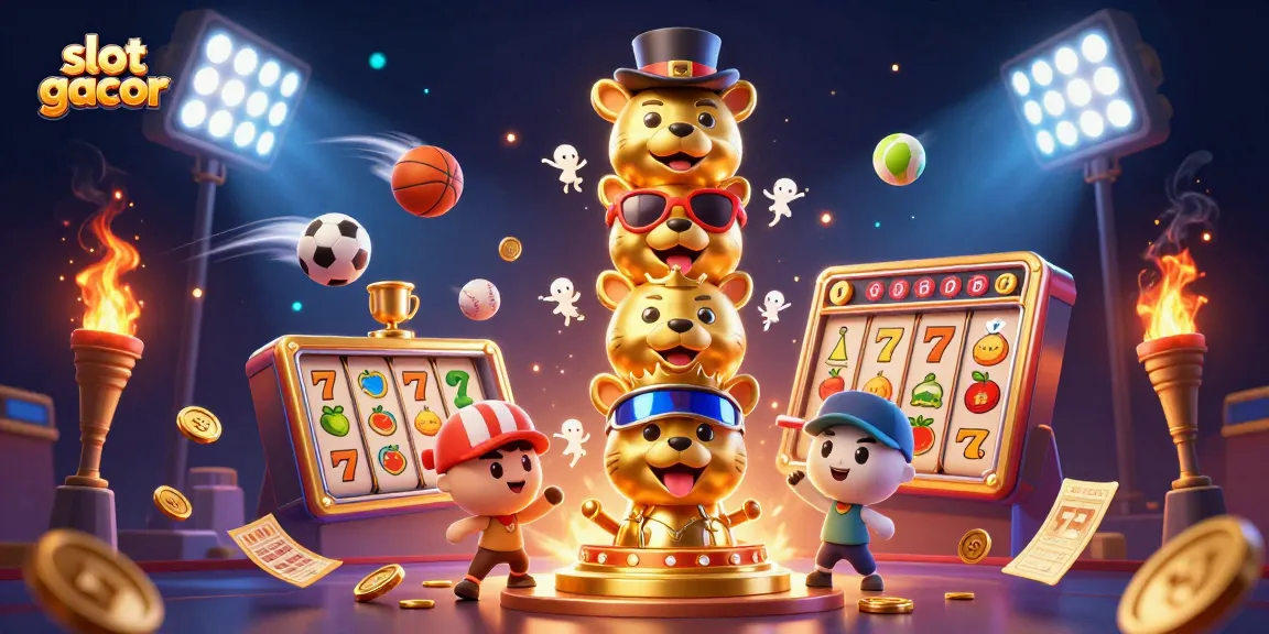 Permainan slot gacor menghadirkan pengalaman menarik dengan berbagai simbol jackpot dan koin emas yang bertebaran.