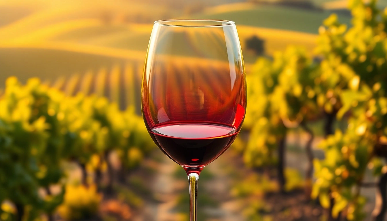Enjoying a glass of Tempranillo wine in a sunlit vineyard setting.