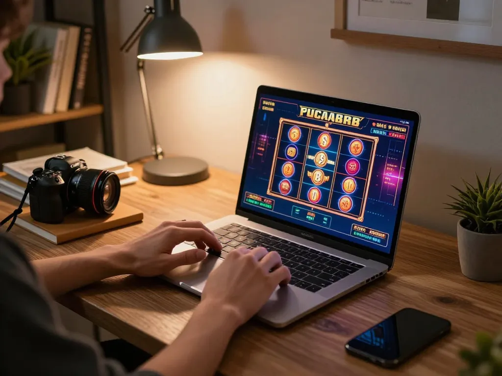 Pengalaman kasino online yang menarik di rumah dengan seseorang bermain slot hoki88