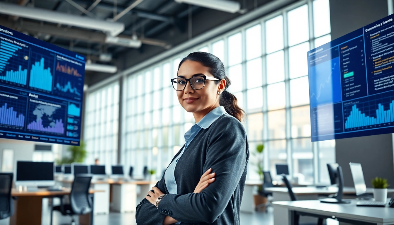 Enhance productivity with an enterprise assistant in a modern office space.