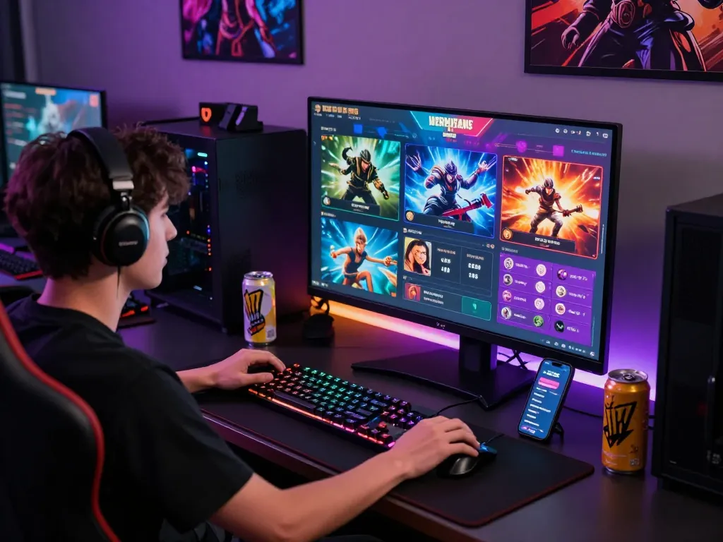 Player engaged with mantra88 gaming interface, showcasing vibrant online gaming environment.