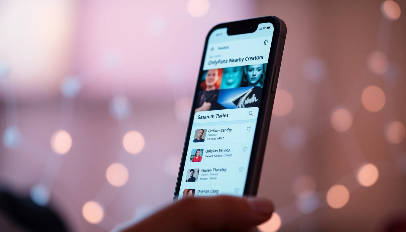 Explore OnlyFans Nearby Creators with a user-friendly search engine interface.