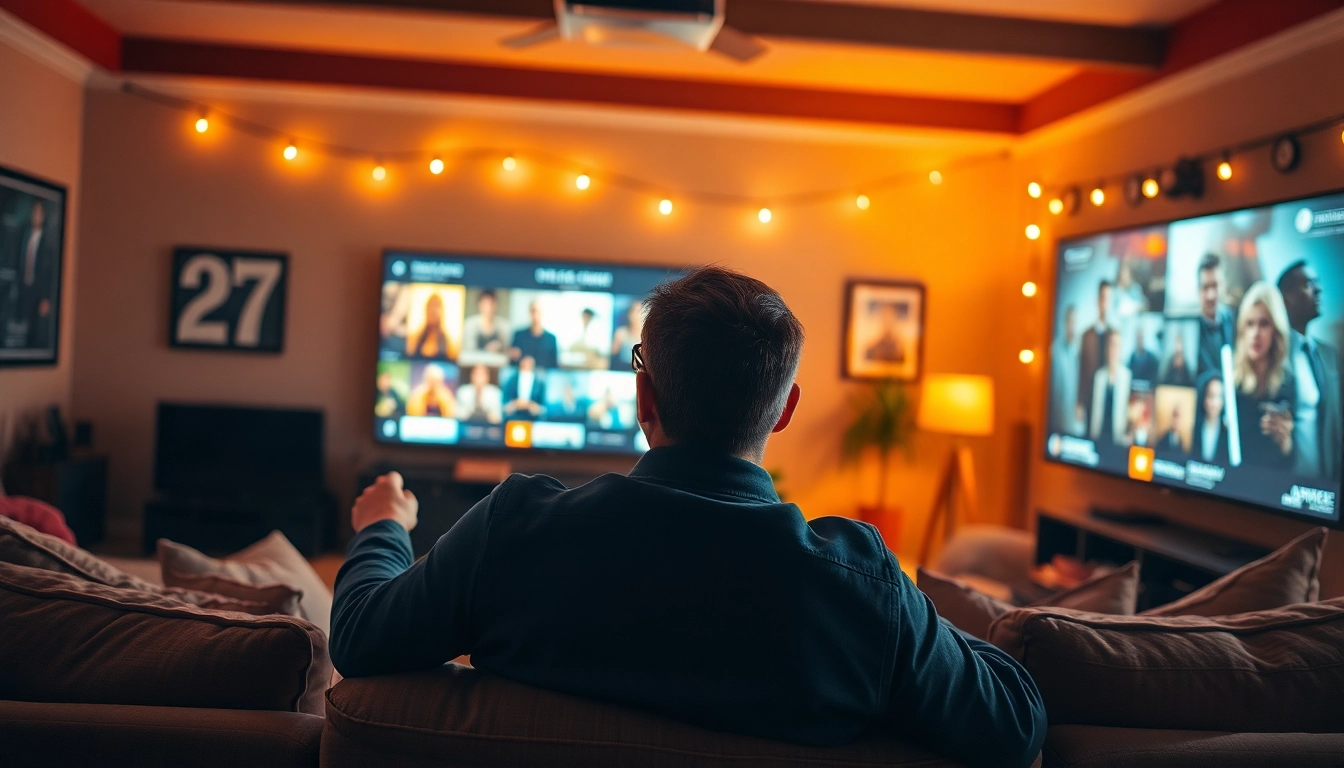 สนุกกับการดูหนังออนไลน์ในโซฟานุ่มสบายที่เต็มไปด้วยบรรยากาศอบอุ่น