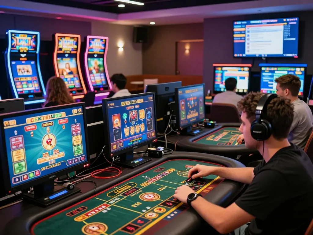Experience thrilling gaming at 23win with vibrant screens and live dealer action.