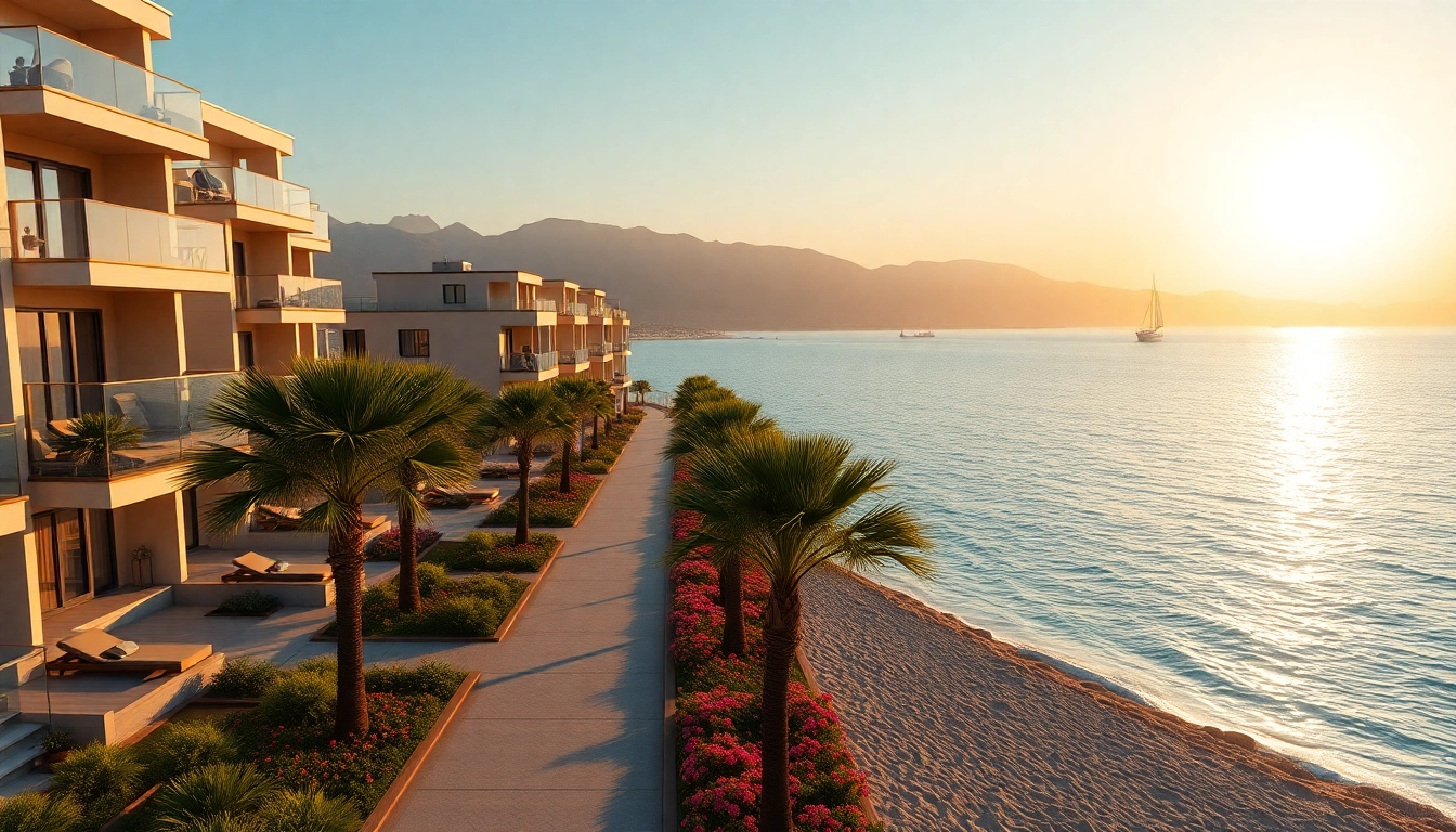 Showcasing alanya apartments for sale with stunning sea views and luxury amenities in a coastal setting.