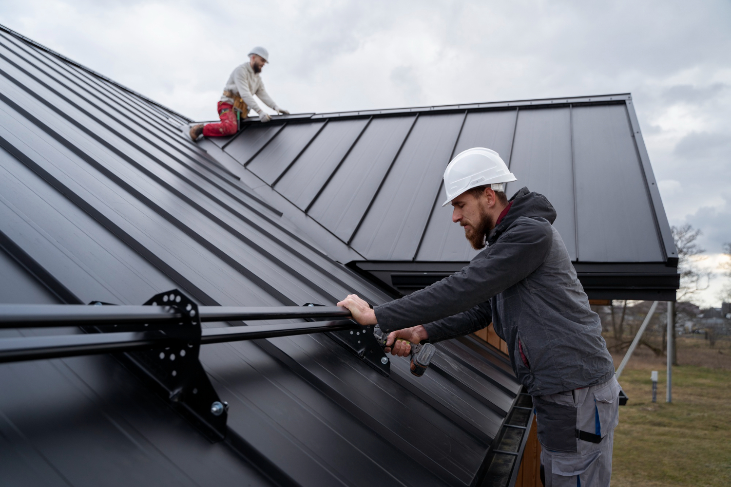 Standing Seam Metal Roof That Enhances Curb Appeal