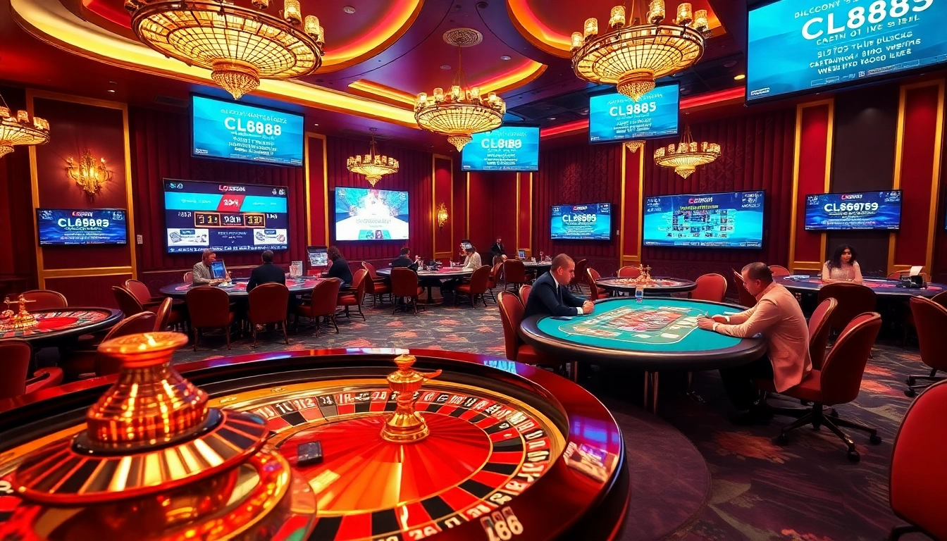 Experience the excitement of gambling at LC88 with vibrant tables and thrilling games.