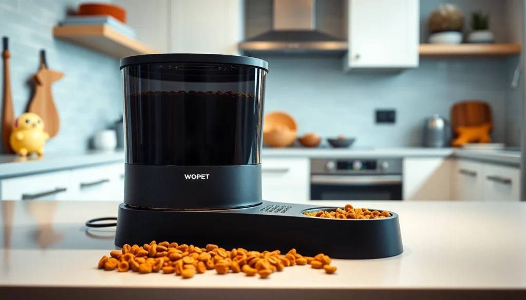 Maximizing Pet Care with WOPET: The Future of Automatic Feeding Solutions