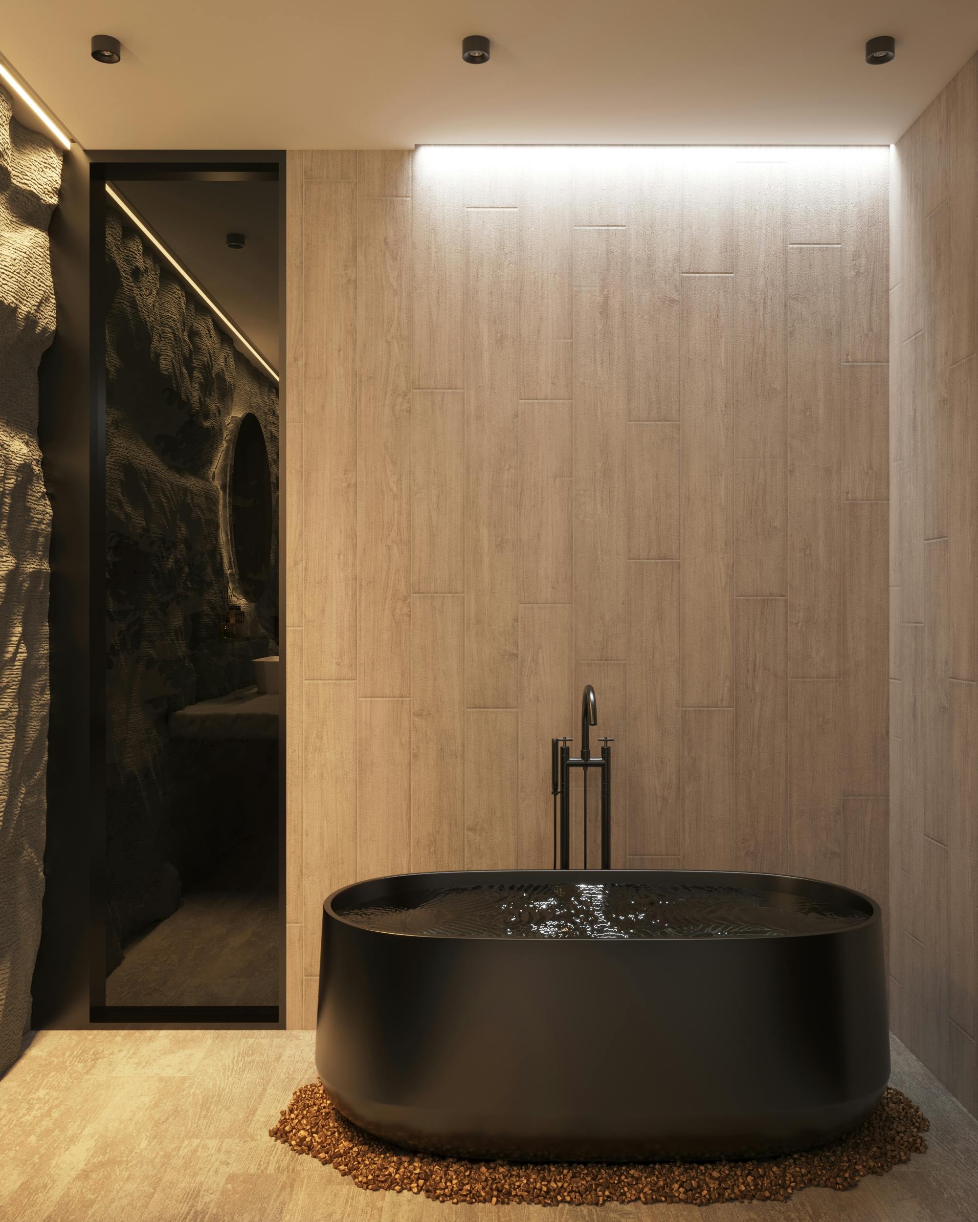 How a Black Shower Sliding Door Elevates Bathroom Design