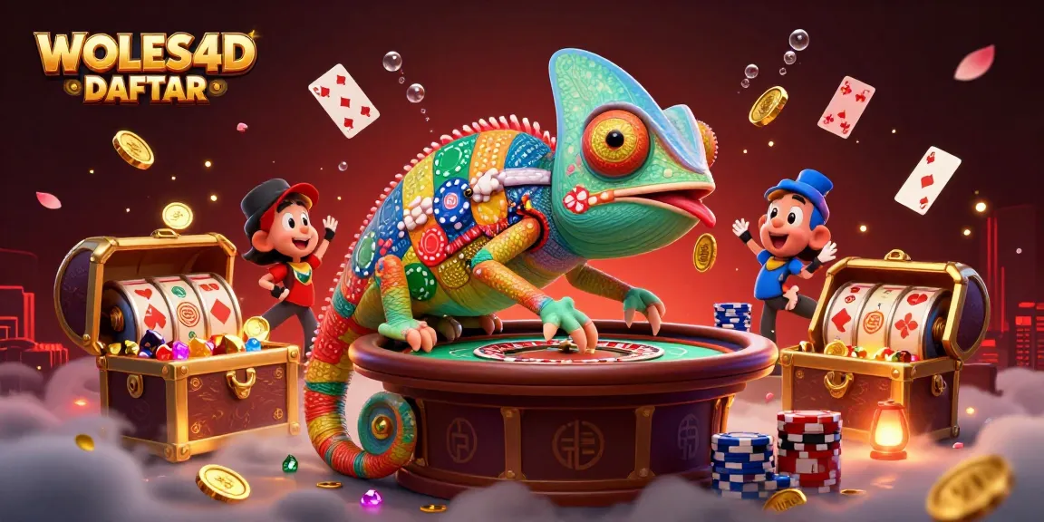 WOLES4D DAFTAR, menjelajahi slot dan permainan judi online dengan desain menarik