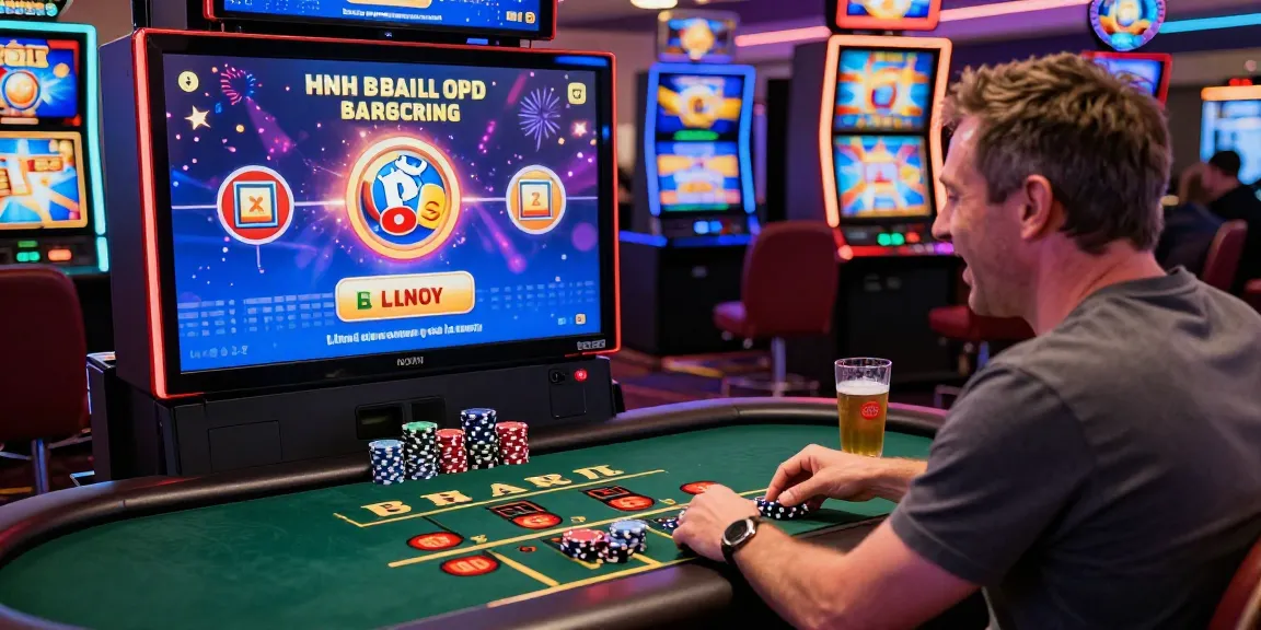 British player enjoying non UK casino sites in vibrant online gaming environment, high-energy atmosphere with live blackjack.