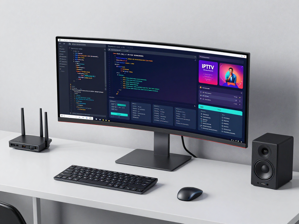 IPTV UK software development setup with advanced cloud technology.