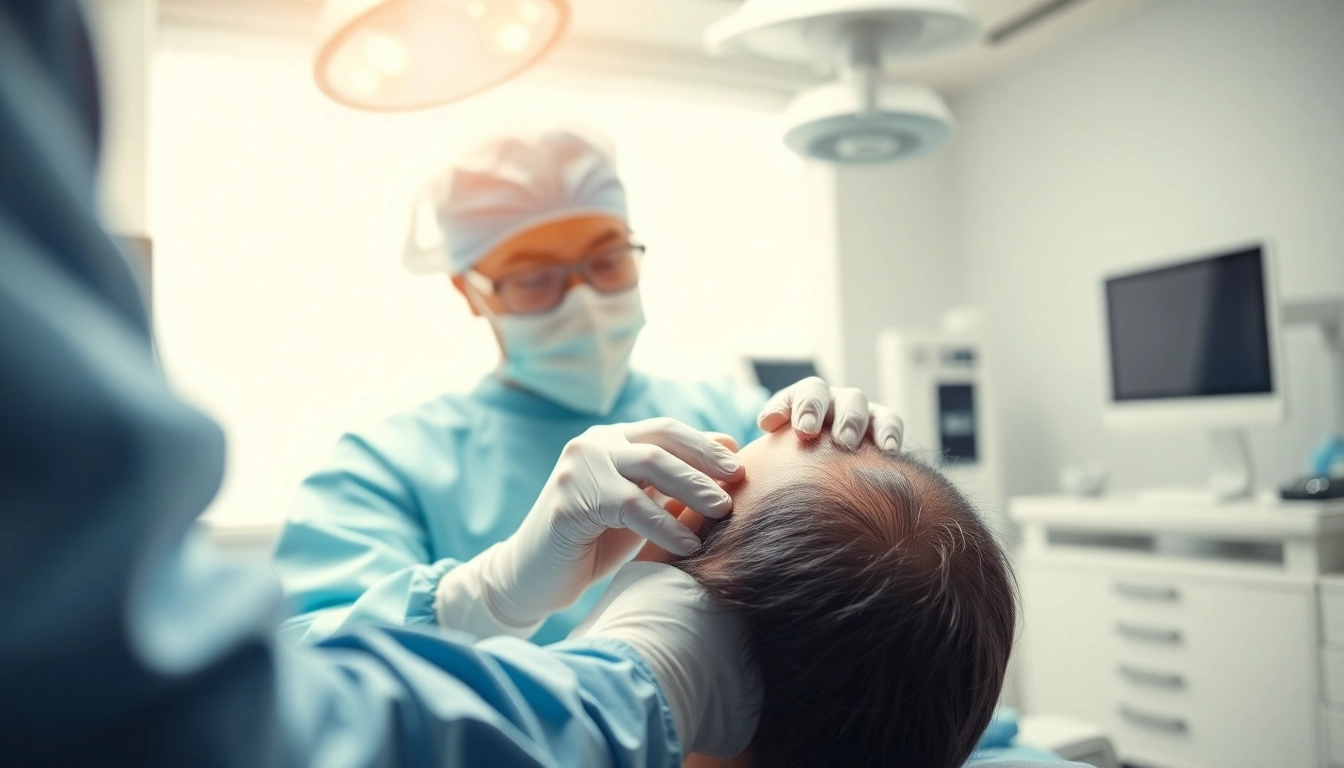 Observe the hair transplant istanbul price procedure in a modern clinic with a skilled surgeon.