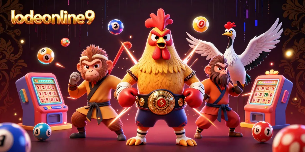 Engage in lottery action with lodeonline9's vibrant 3D characters and rich game elements.