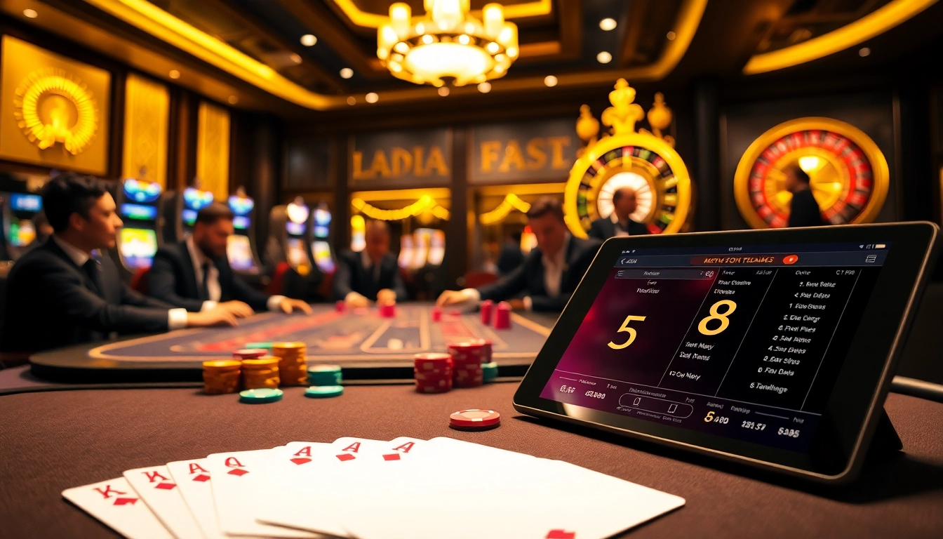 Engaging players at an exciting casino table showcase top-tier gambling, featuring s8 betting options.