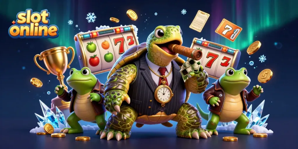 Experience the excitement of slot online games with vibrant characters and jackpots.